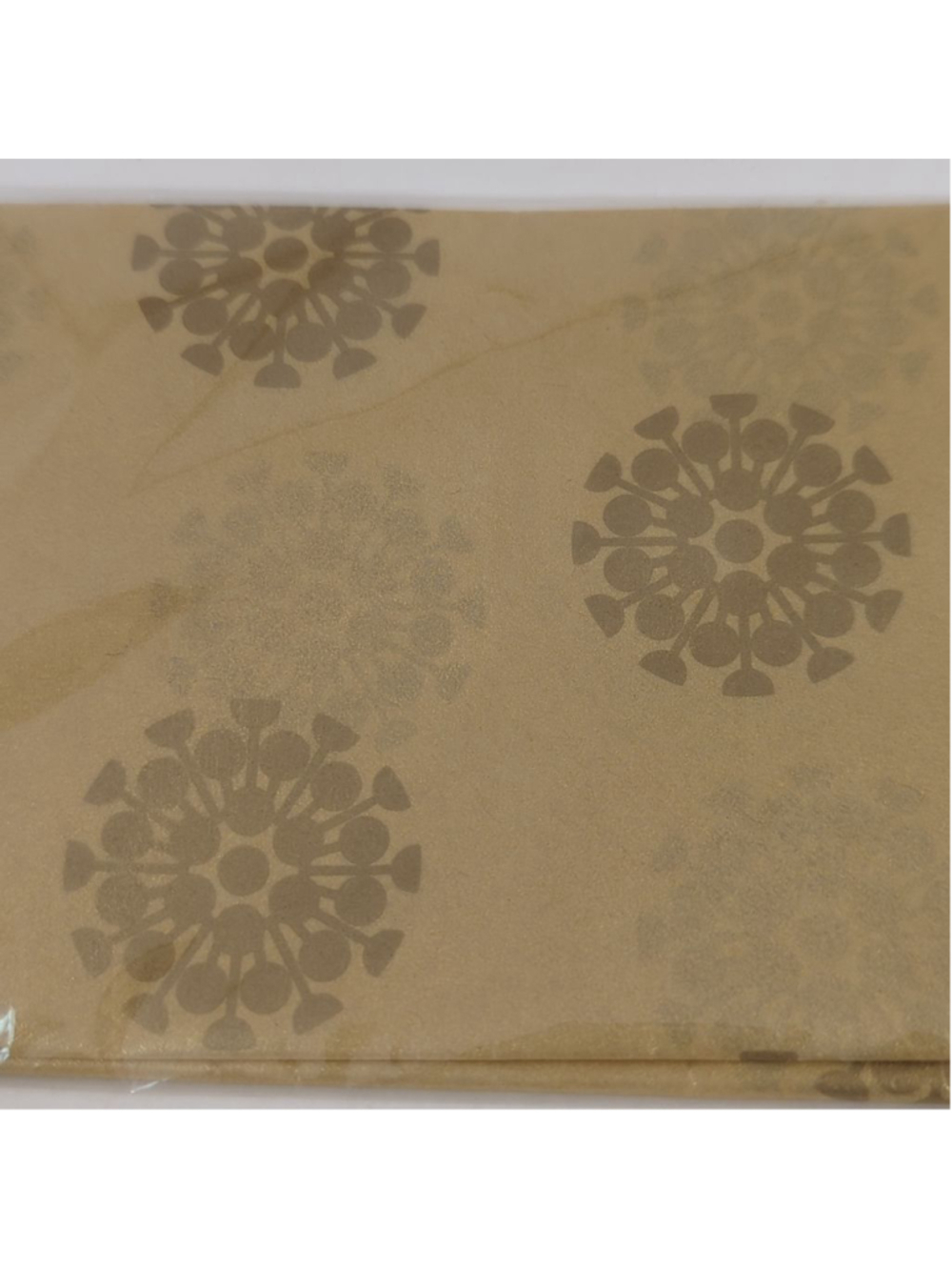 TUPPERWARE: NEW 4 sets of Tupperware emblem iridescent tissue paper SEALED